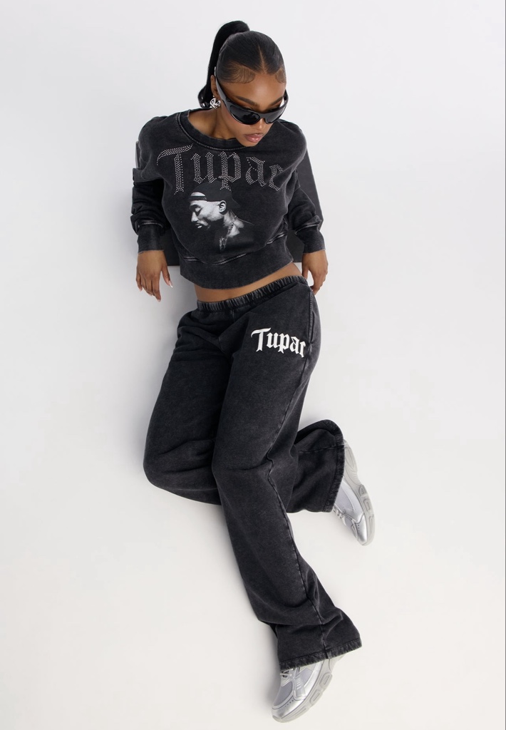 Tupac Wash Lounge Pant Set