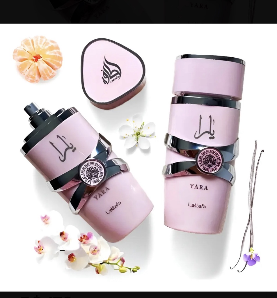 Perfume Árabe Feminino Yara Lattafa Eau De Parfum 100ml Lacrado