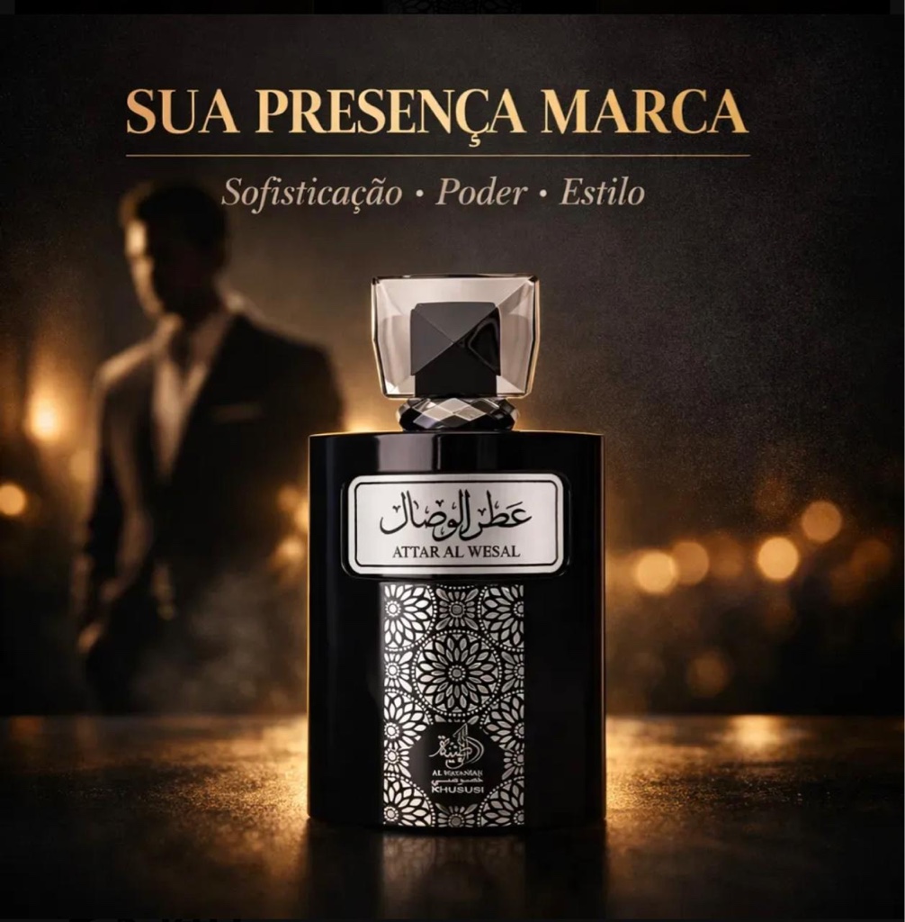 Attar Al Wesal perfume negro