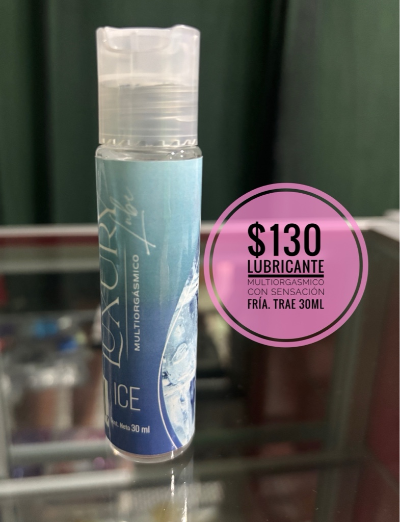 Lubricante multiorgasmico de sensación fría. Trae 30ml