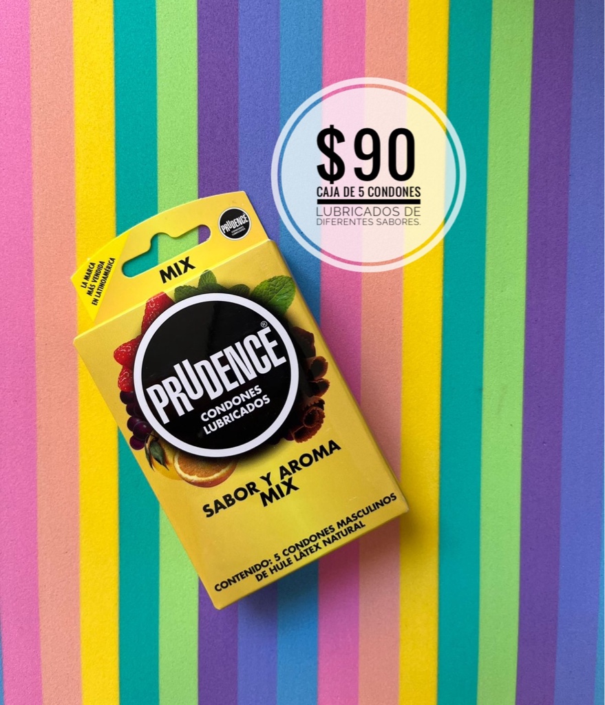 Prudence Mix condones lubricados