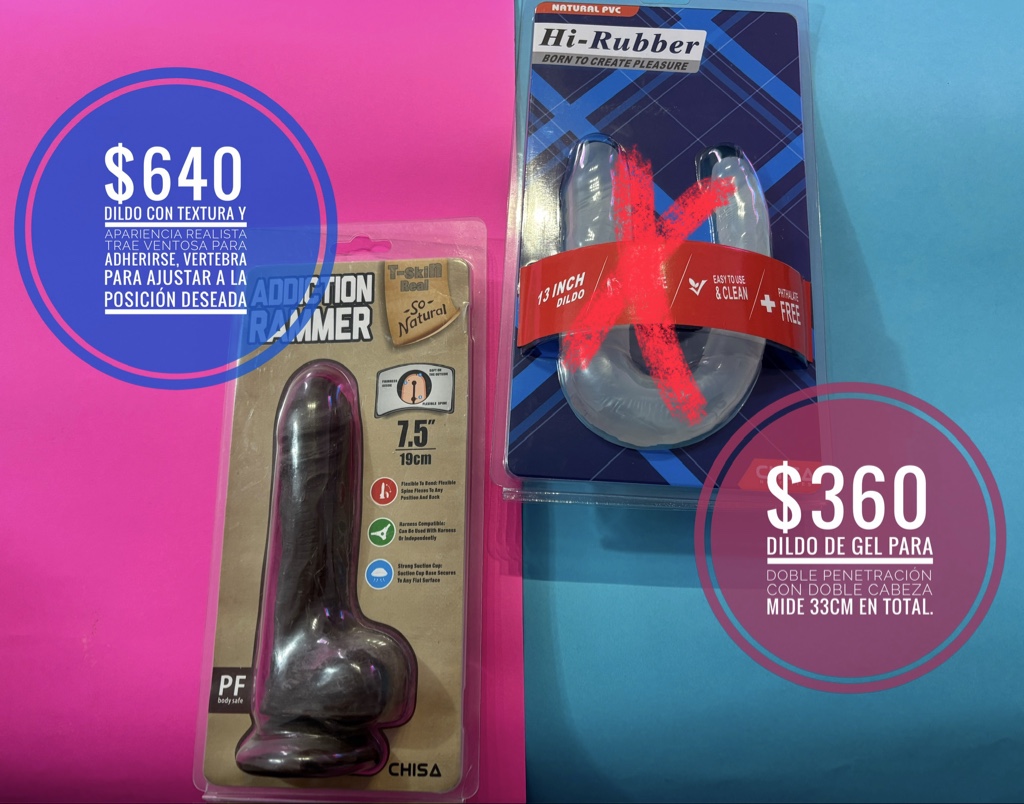 Dildo realista café con ventosa