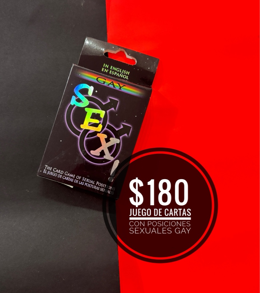 GAY Sex juego de cartas