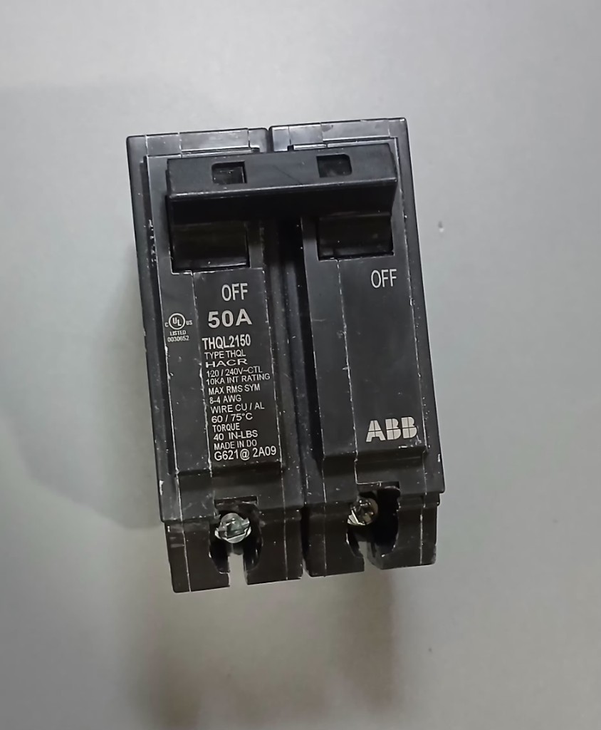 TERMICO 2 POLO 50 AMP THQL ABB