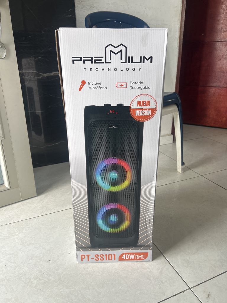 Premium Technology parlante negro
