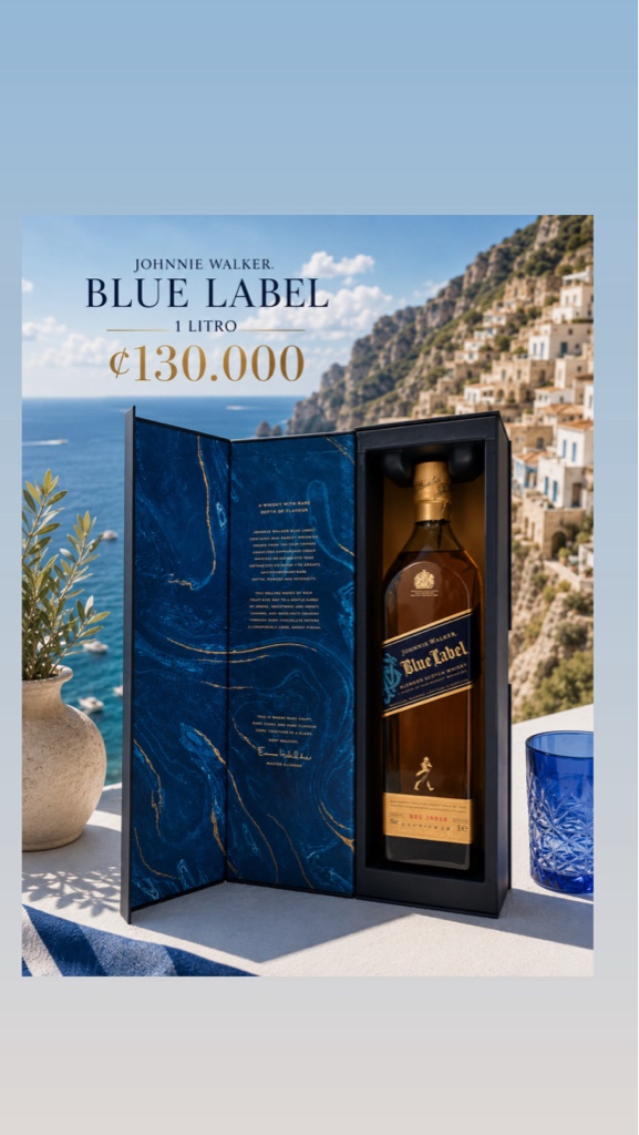 Whisky Blue label litro