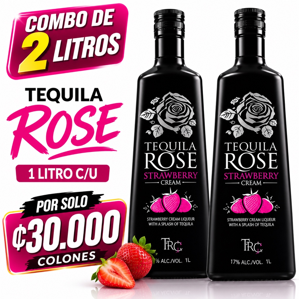 Promo Tequila rose 2 litros