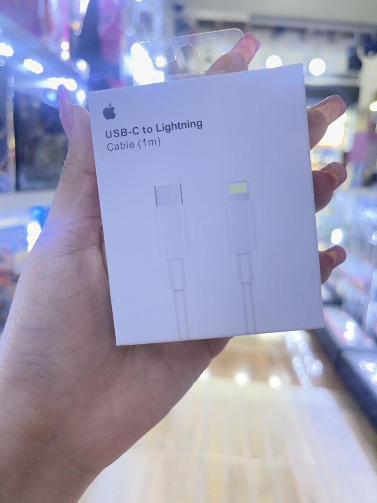 Apple USB-C a Lightning blanco 1m