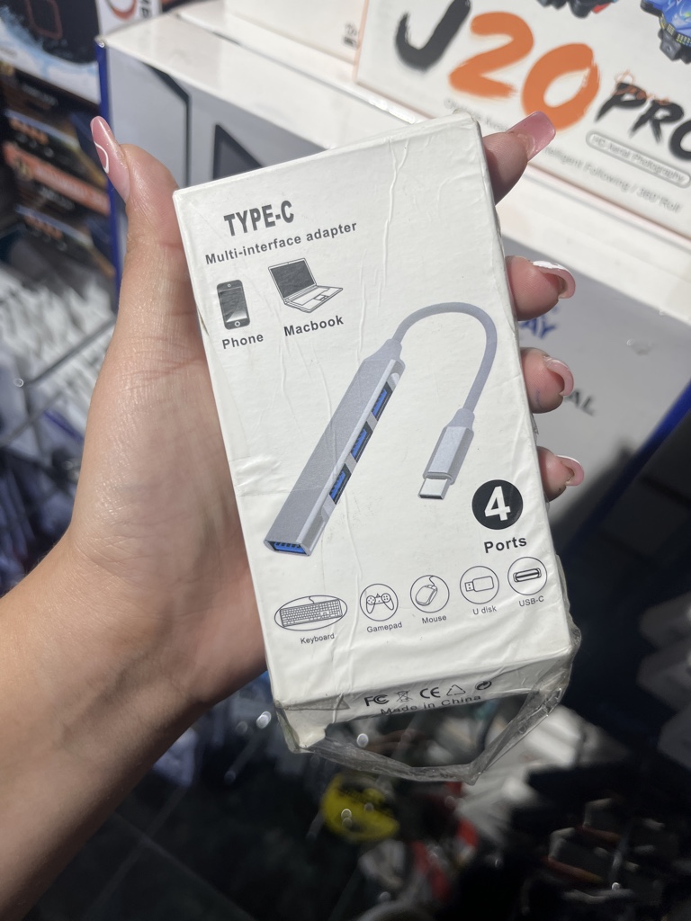 Adaptador Type-C 4 MacBook