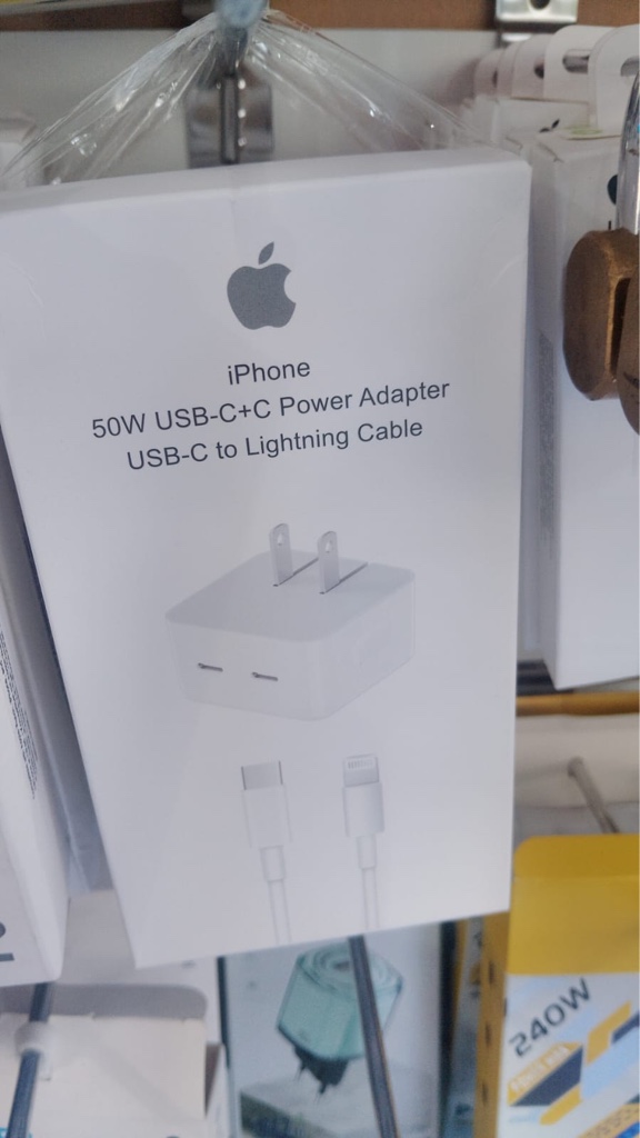 Apple cargador 50W USB-C