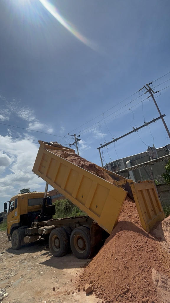 Camion de relleno
