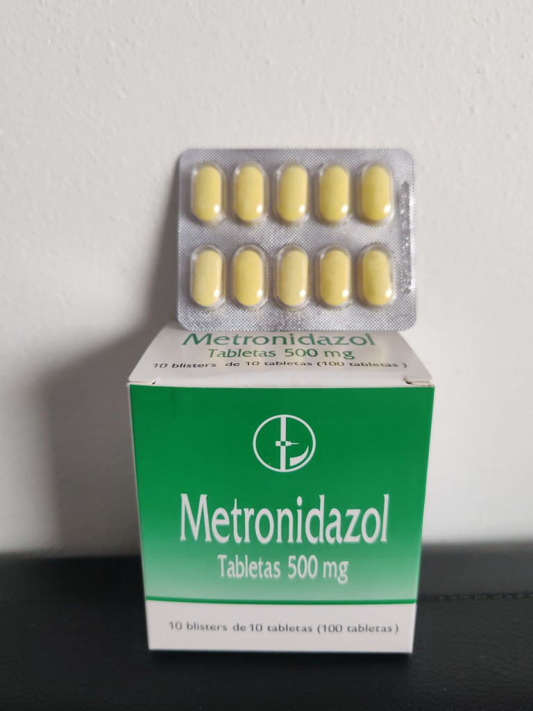 B-1 METRONIDAZOL TABLETAS DE 500MG. CAPLIN POINT