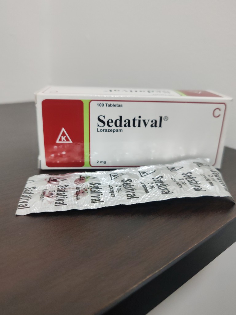 ARSE- SEDATIVAL. LORAZEPAM 2MG. BLISTER DE 10 TABLETAS. KARNEL