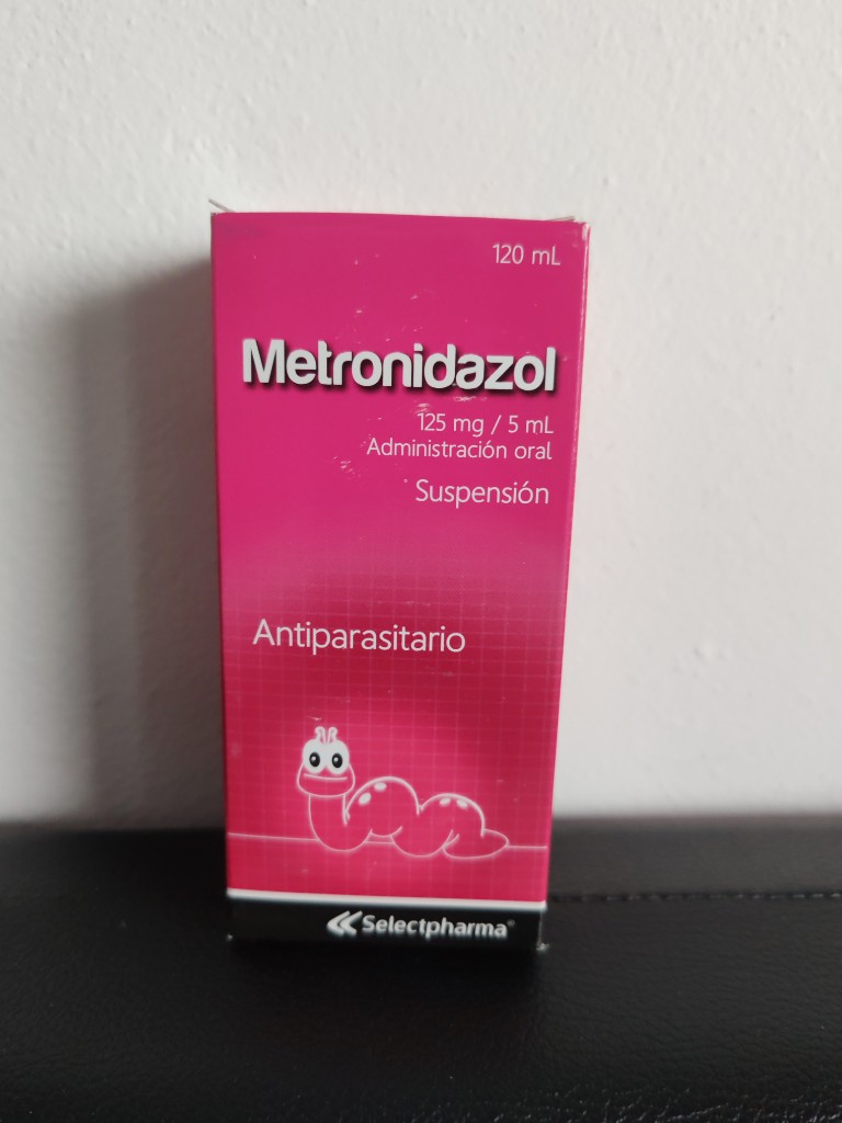 B-2 METRONIDAZOL 125MG/5ML. FRASCO 120ML. SELECTPHARMA
