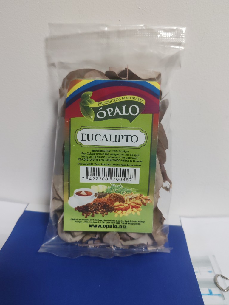 A-6  TE DE EUCALIPTO OPALO (15 GR) - EUCALIPTO EN HOJA. OPALO