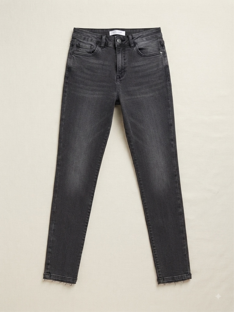 Jeans gris skinny