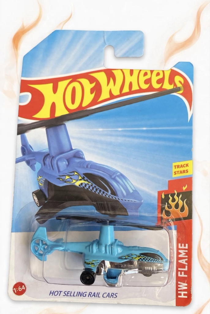 Hot Wheels avion azul