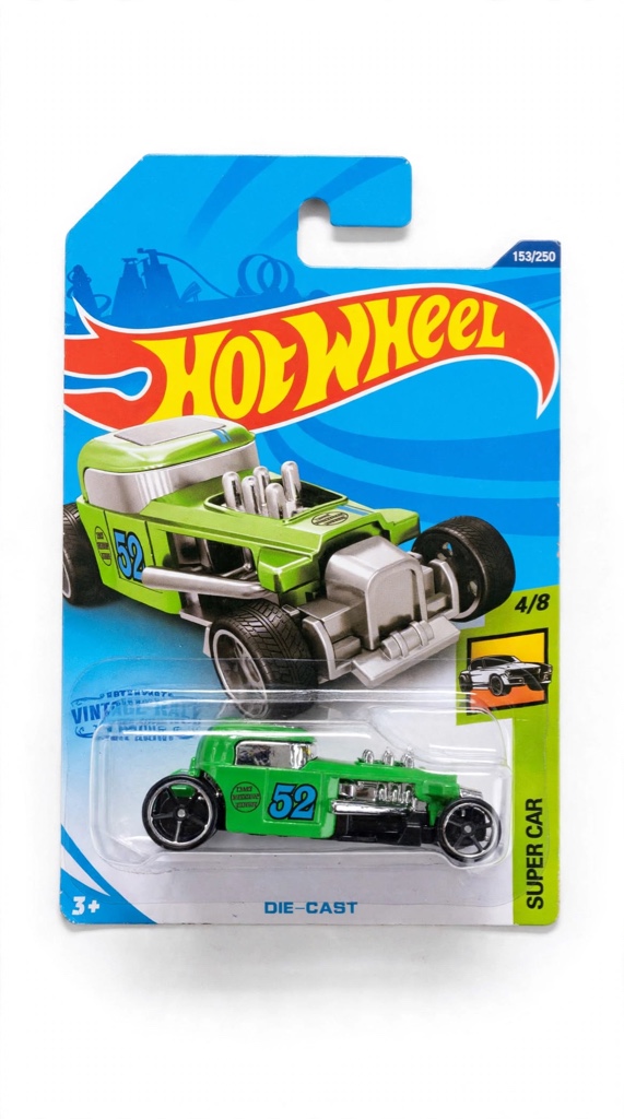 Hot Wheels carro verde 52.
