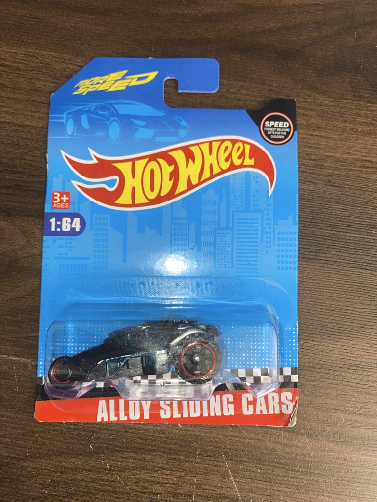 Hot Wheels carro negro 1:64 .
