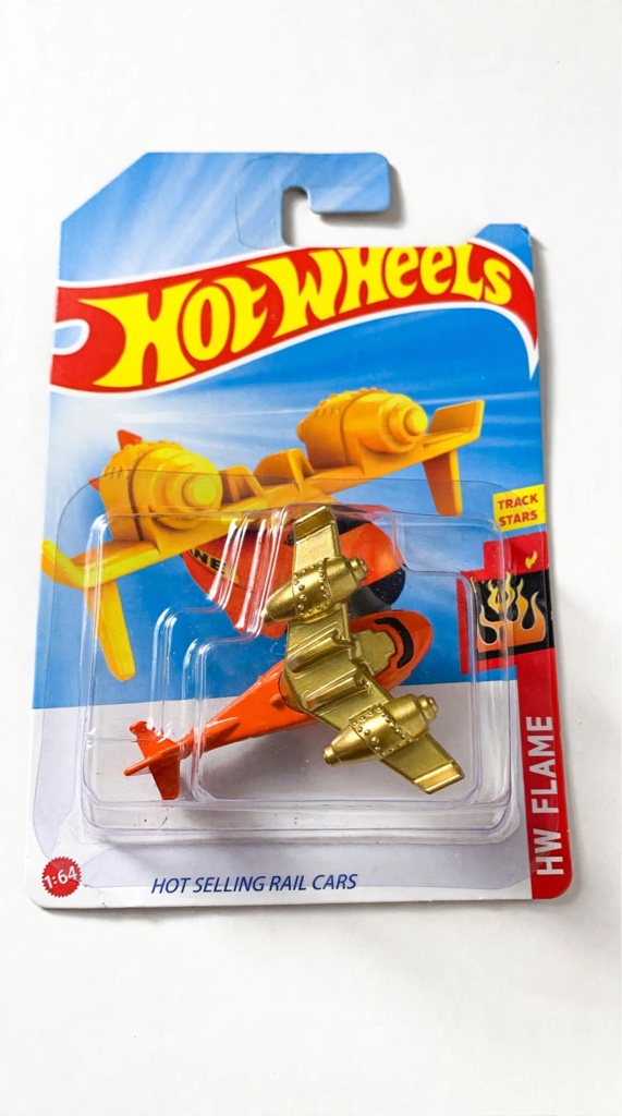 Hot Wheels avion naranja