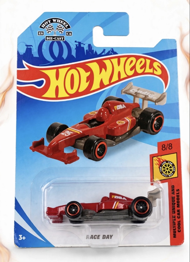Hot Wheels carro rojo