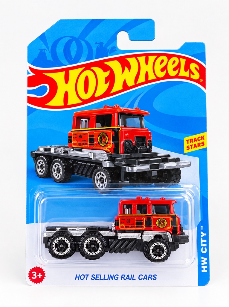 Hot Wheels camión rojo