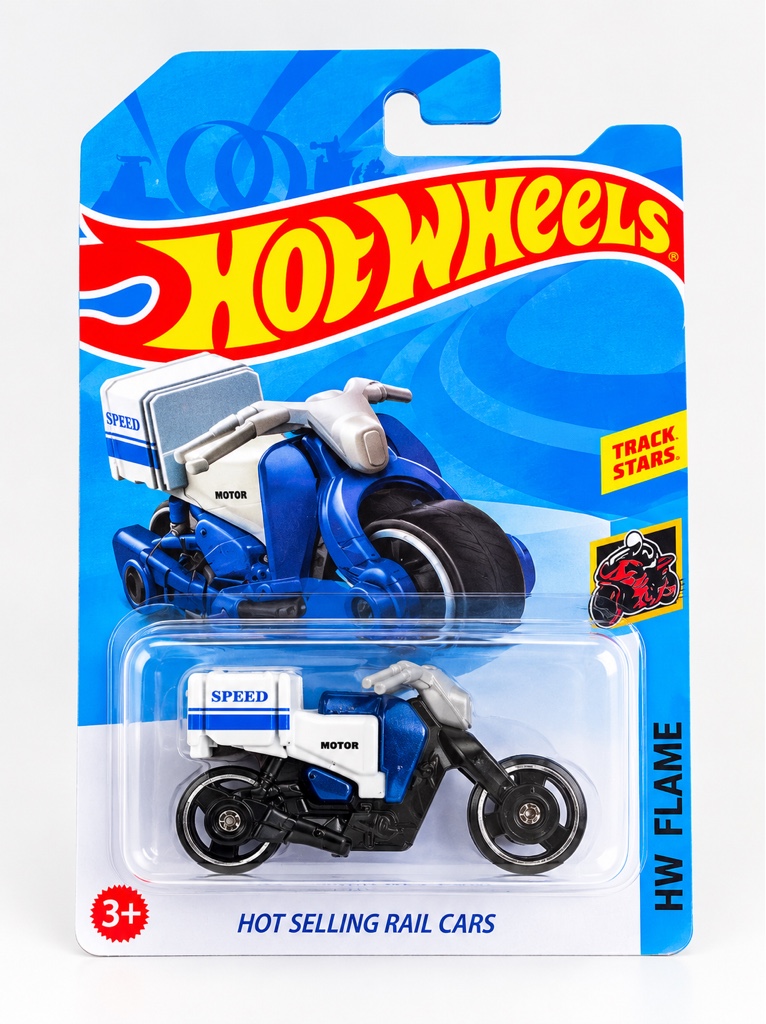 Hot Wheels Moto Blanca
