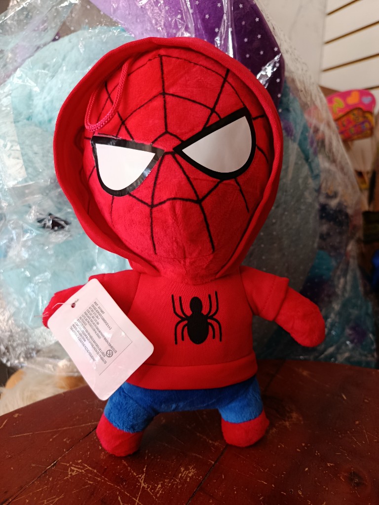 Hombre araña con capota