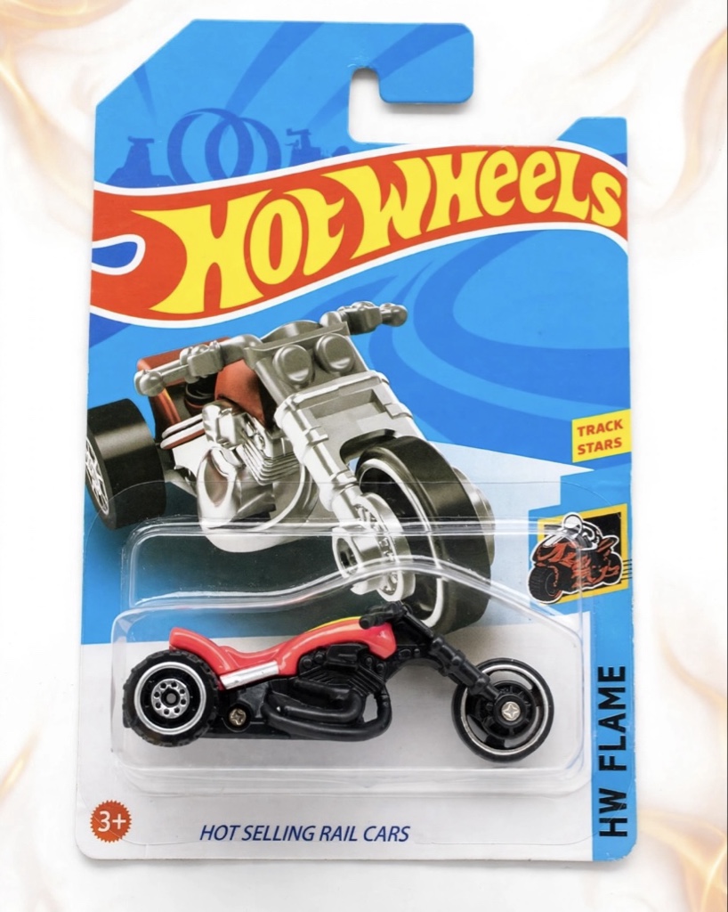 Hot Wheels moto roja