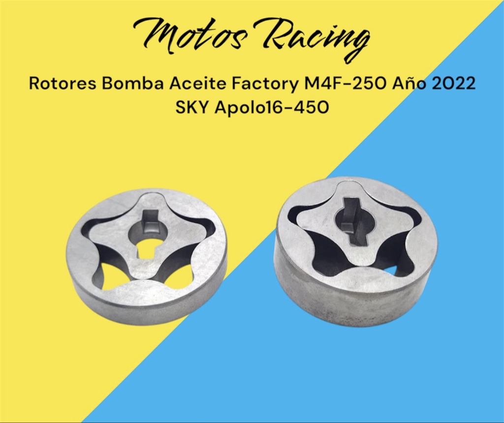 Rotores Bomba Aceite Factory M4F-250 Año 2022 SKY Apolo16-450