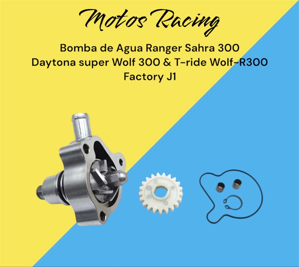 Bomba de Agua Ranger Sahra 300 Daytona super Wolf 300 & T-ride Wolf-R300 Factory J1