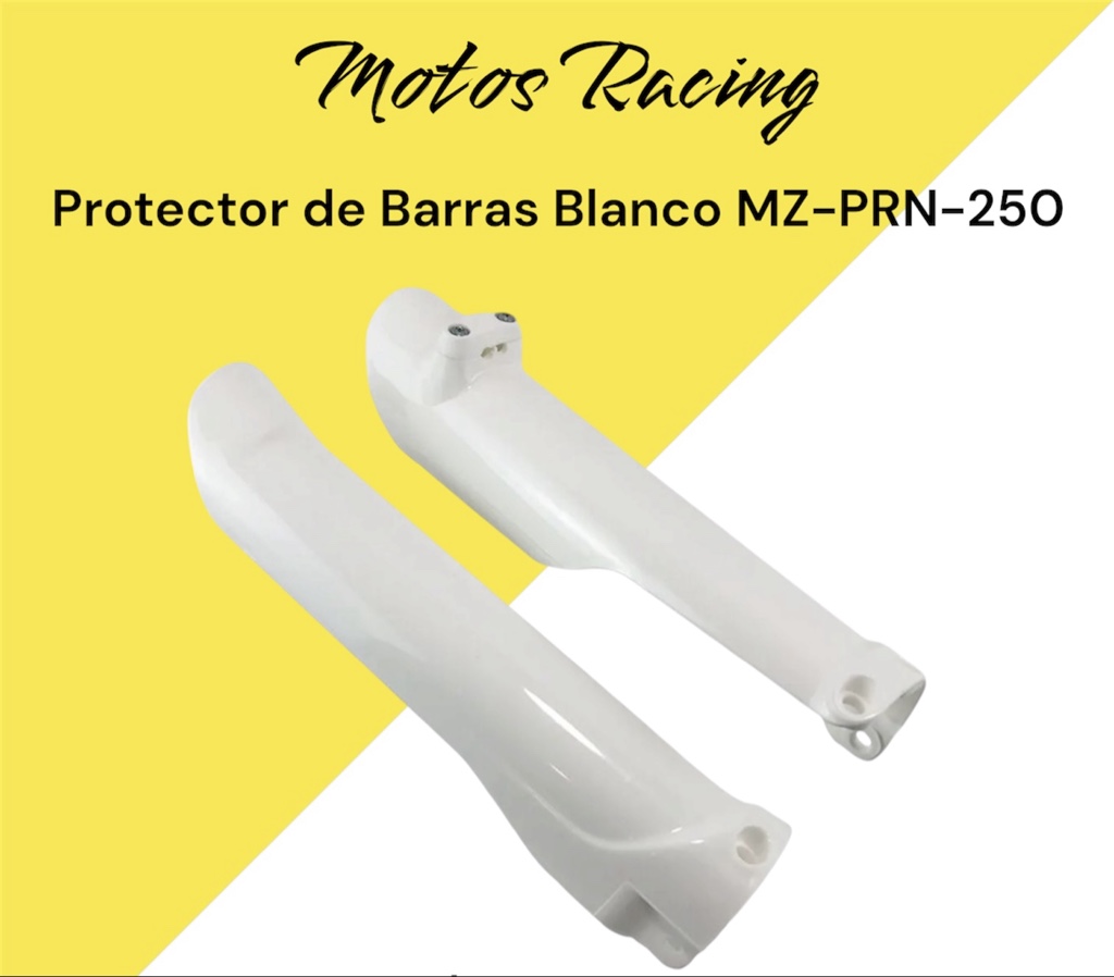 Protector de barras Blanco MZ-PRN-250 Vento VX-250 Cross