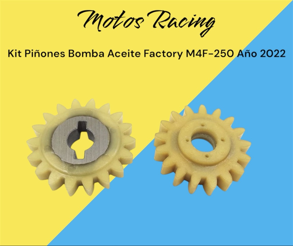 Kit Piñones Bomba Aceite Factory M4F-250 Año 2022