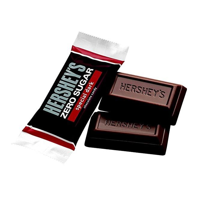 Hershey's Zero Sugar chocolate oscuro