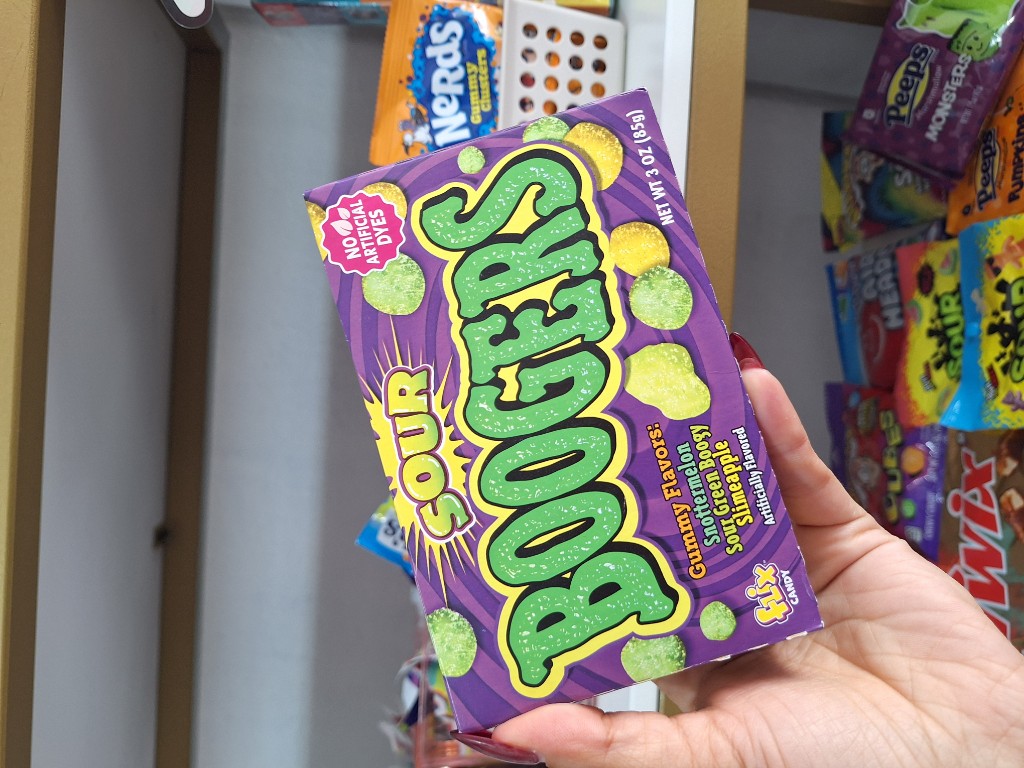 Sour Boogers gummies