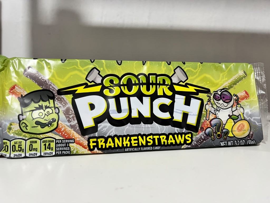 Sour Punch Frankenstraws