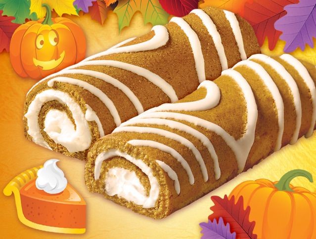 Little Debbie Fall Pumpkin Spice Rolls