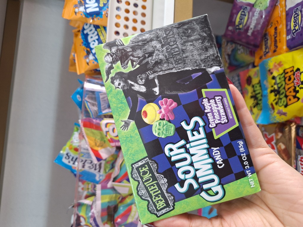 Beetlejuice Sour Gummies