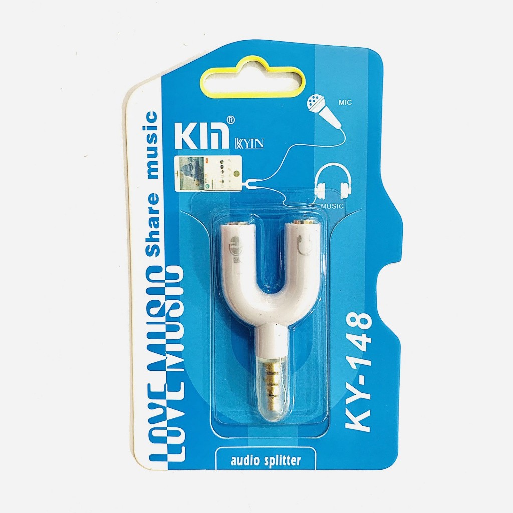 ADAPTADOR DE AUDIO Y MICROFONO