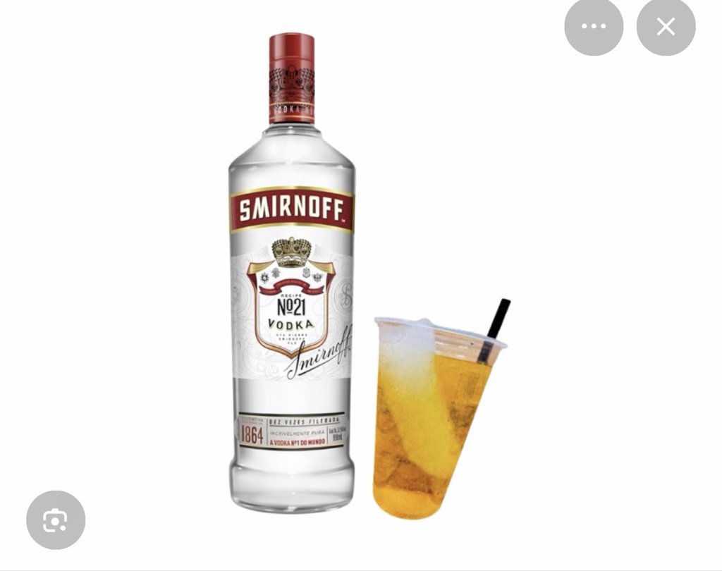Dose Smirnoff c/energético bally
