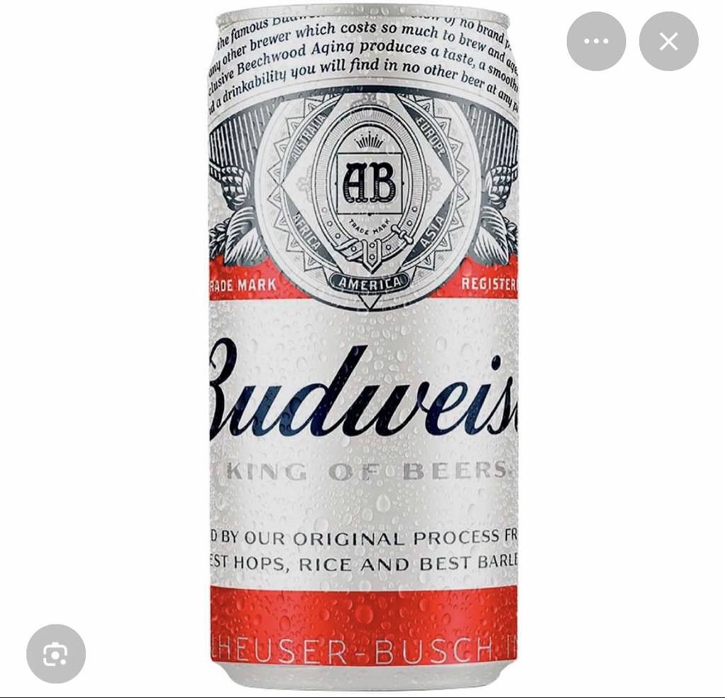 Balde Budweiser c /10 lata