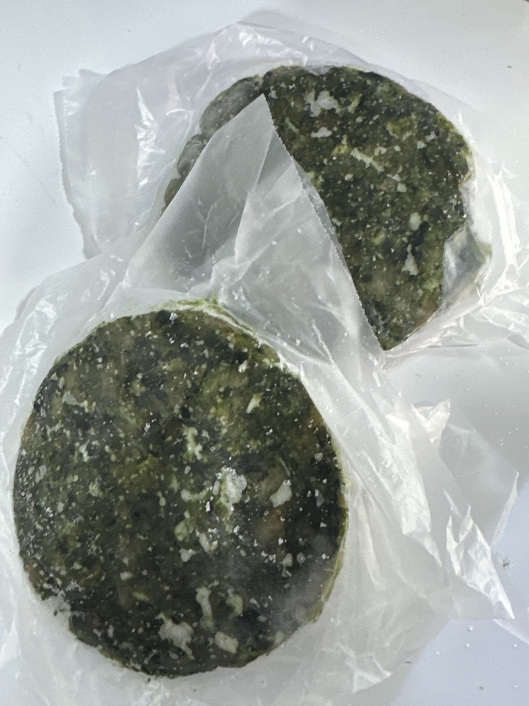 Medallones de espinaca y pollo