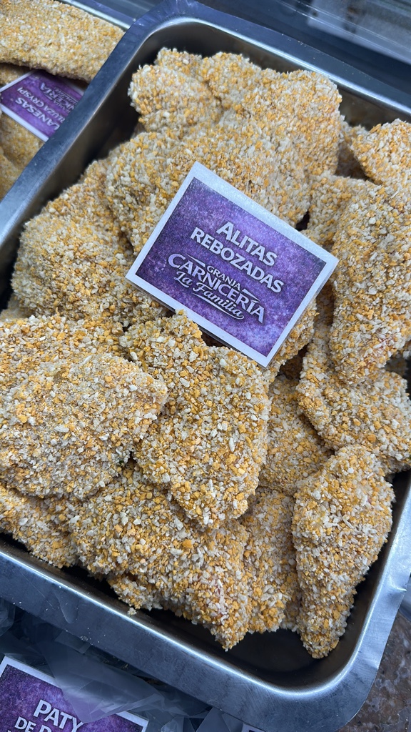 Alitas rebozadas cryspi