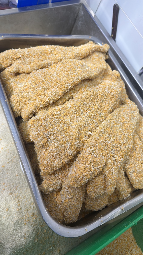 Filet de merluza empanado cryspi