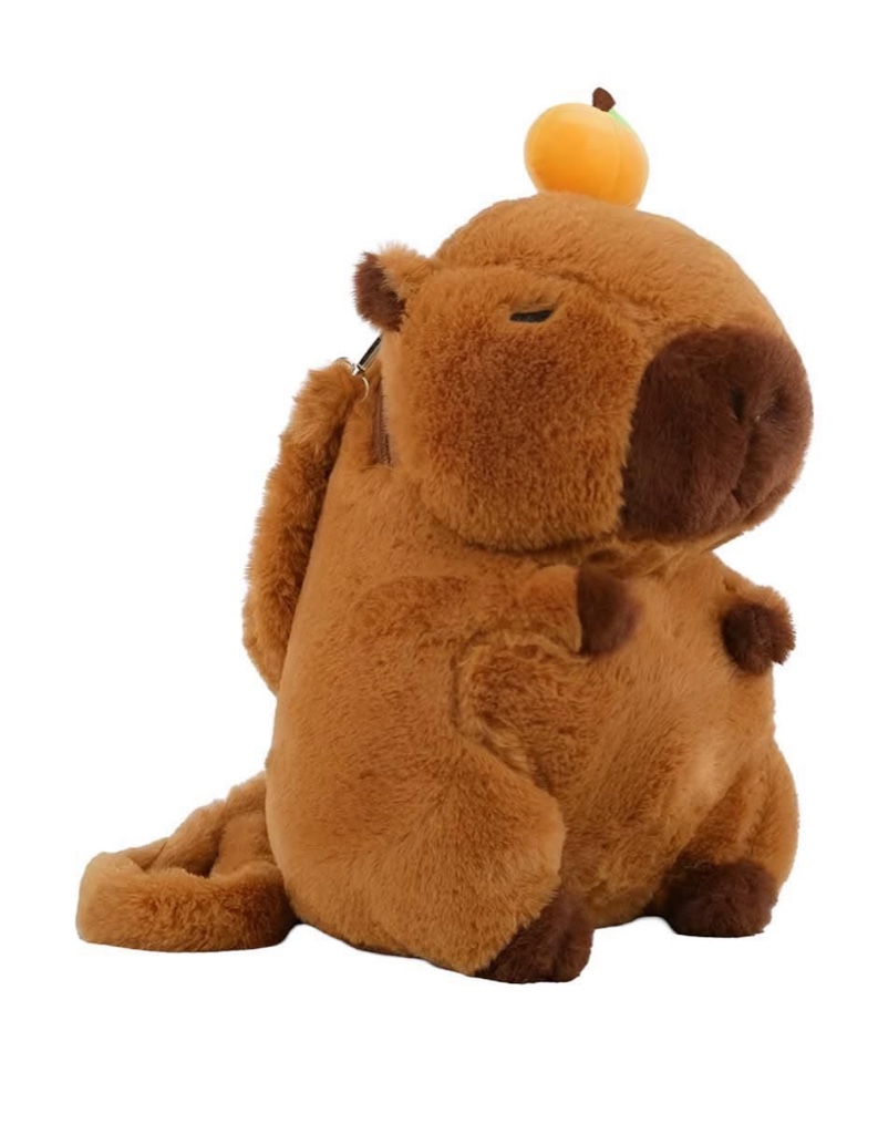 Mochila capibara peluche