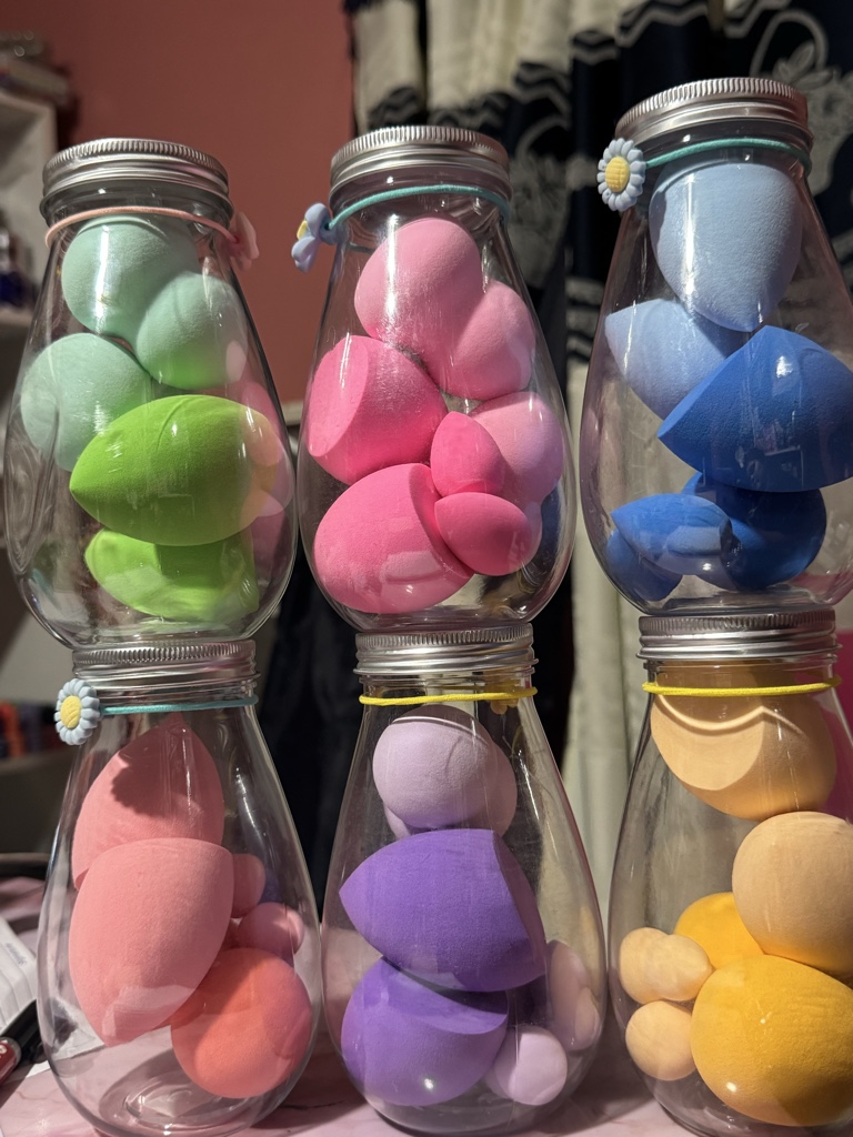 Esponjitas para maquillaje