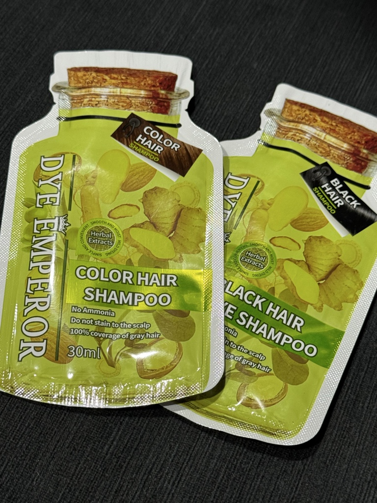 Champú color disponible en marrón