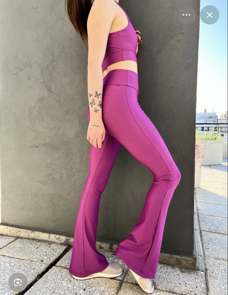Calza Oxford fucsia