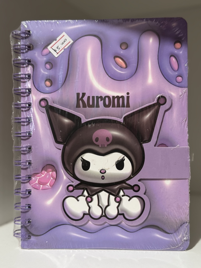 Libreta kuromi 100hojas