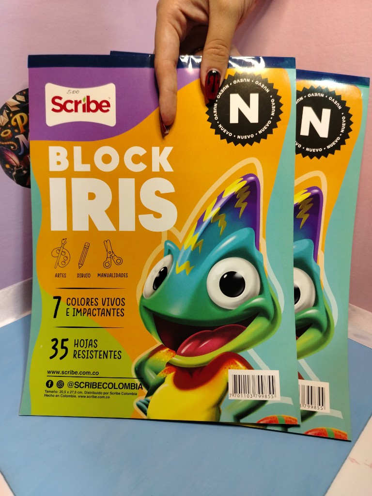 Block Iris Scribe Carta x35 Hojas